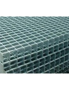 Caillebotis électroforgé galvanisé – maille 30x19 ou 30x30 | Métallo Détail