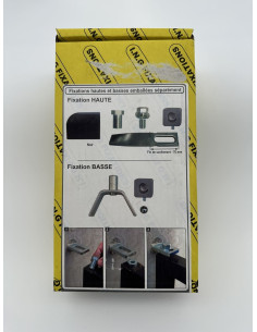 PIVOT DE PORTAIL A SCELLER POUR TUBE CARRE 40X40