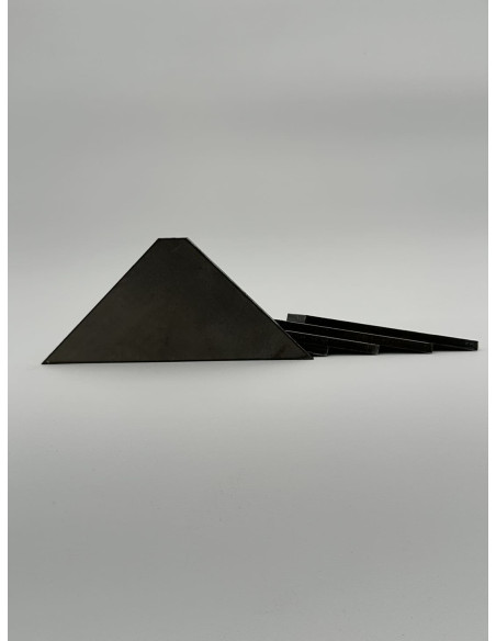 Platine triangle pleine