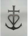 CROIX DE CAMARGUE ACIER 250 X 400 X 3mm