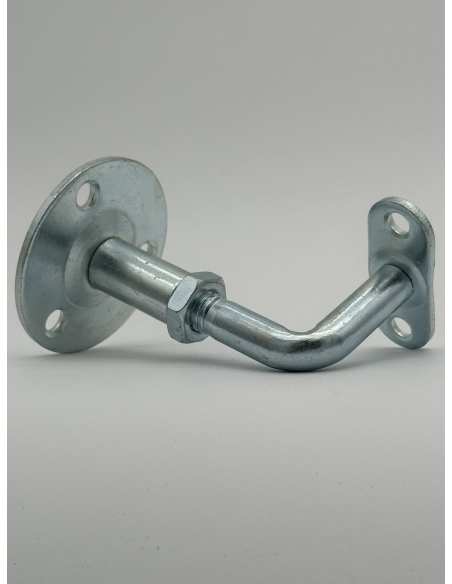 SUPPORT DE RAMPE MAIN COURANTE A VISSER REGLABLE 55-70 X 39 GALVA