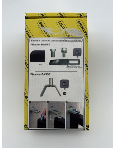 PIVOT DE PORTAIL A SCELLER POUR TUBE CARRE 40X40