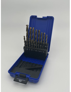 1466 IZAR COFFRET 19 UNITES FORETS COBALT HSSCo 5% DIA 1,00 A 10,00