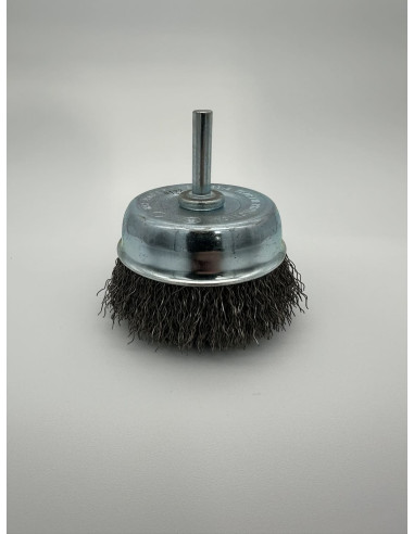 BROSSE COUPE ONDULEE ACIER DIA 75 TIGE DIA 6,00