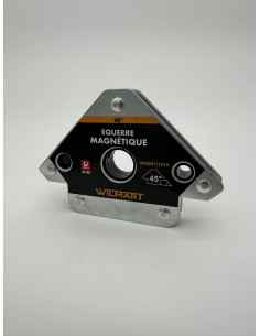 EQUERRE MAGNETIQUE WILMART 45° / 90° / 135° - 75X75X16