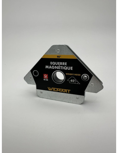 EQUERRE MAGNETIQUE WILMART 45° / 90° / 135° - 100X100X21