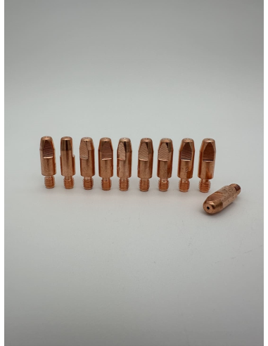 TUBE CONTACT TYPE 15 M6 1.0 SACHET DE 10