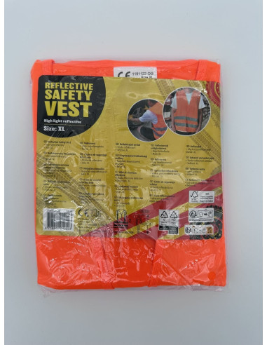 GILET DE SECURITE ORANGE