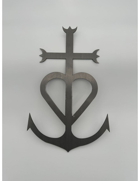 CROIX DE CAMARGUE ACIER 250 X 400 X 3mm
