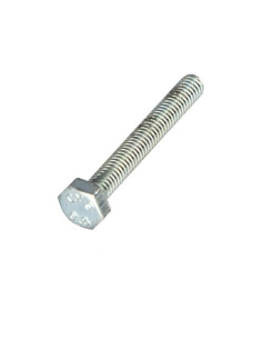 VIS METAUX TETE HEXAGONALE ACIER ZINGUE BLANC