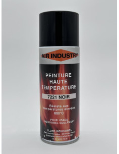 PEINTURE HAUTE TEMPERATURE 600° NOIR