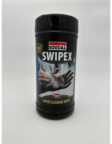 LINGETTE NETTOYANTE SOUDAL SWIPEX BOITE DE 100 LINGETTES