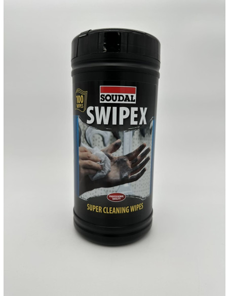 LINGETTE NETTOYANTE SOUDAL SWIPEX BOITE DE 100 LINGETTES