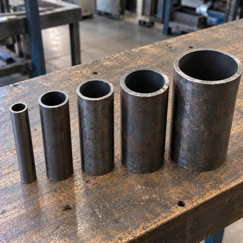 Tube rond acier : diamètres, épaisseurs et comment choisir