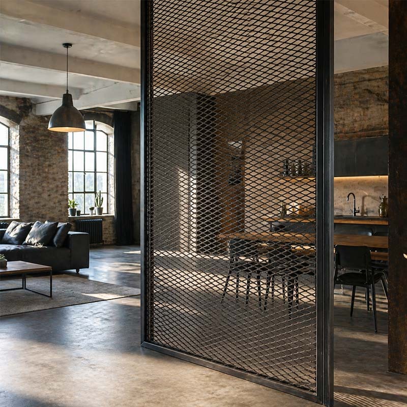 Métal déployé décoratif