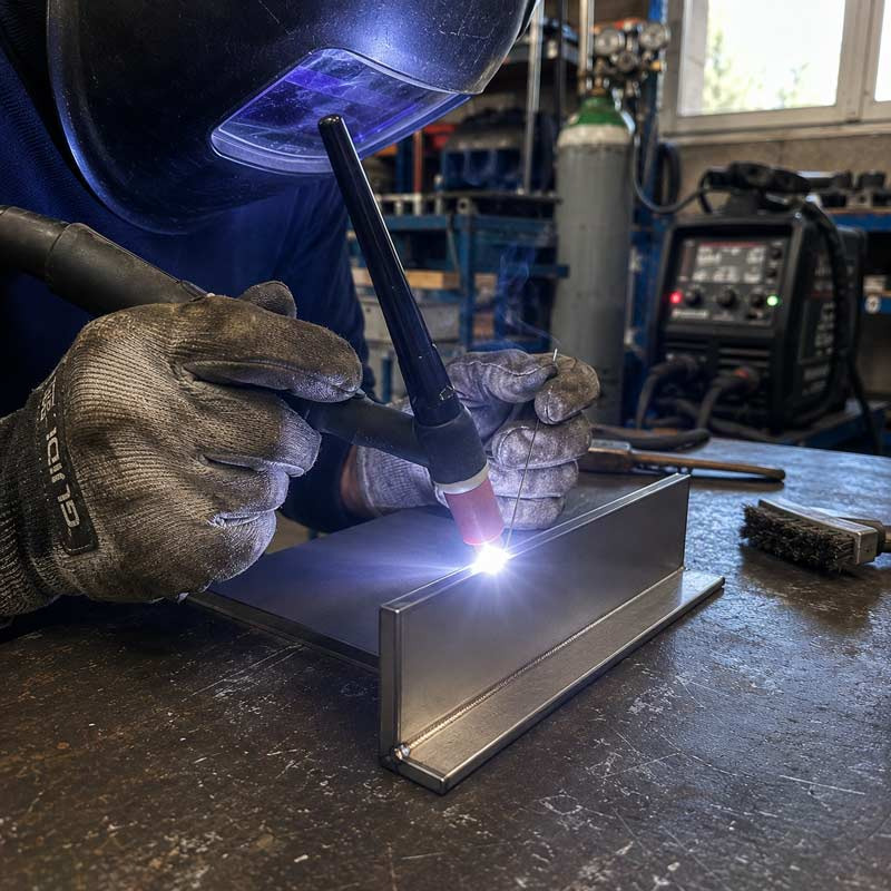 Souder l'inox et l'aluminium : réglages, gaz et précautions