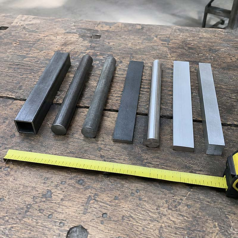 Poids de l'acier, de l'inox et de l'aluminium : formules et tableaux