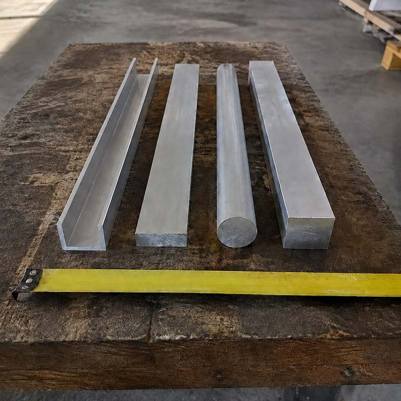 Profilé aluminium : U, plat, rond ou carré, lequel choisir